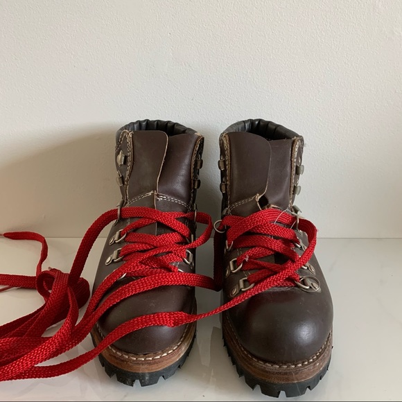 MATTERHORN SIZE 6 LEATHER HIKING/WORK BOOTS 100% LEATHER, STEEL TOE - Picture 7 of 9